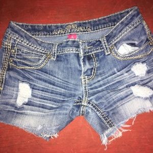 Jean shorts